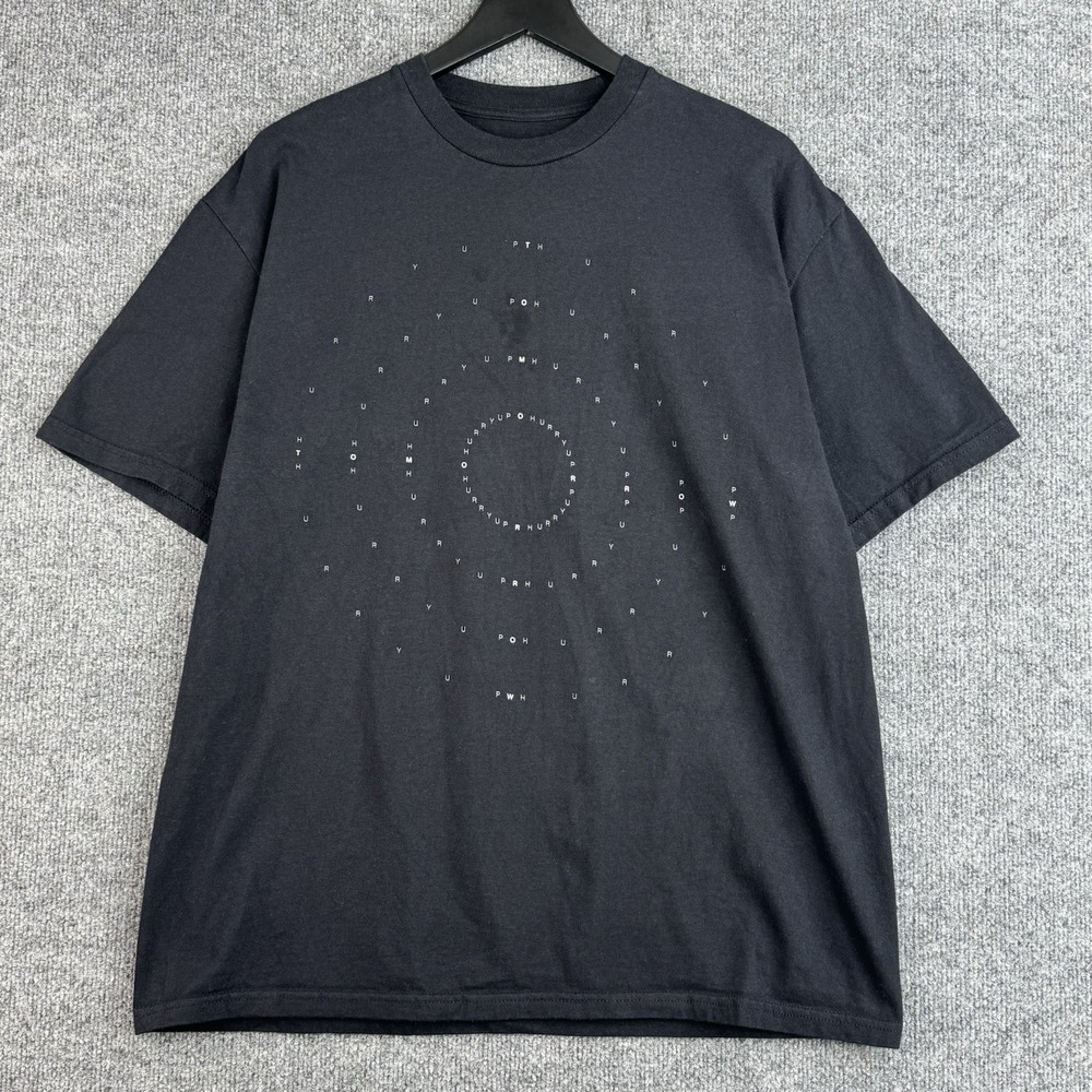 The Weeknd Hurry Up Tomorrow T Shirt Men's XL Black XO Album Graphic Tee